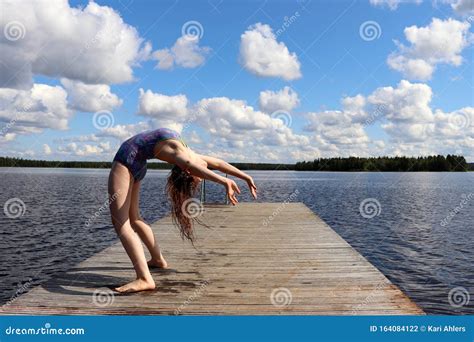 women in bikinis bending over|784 Girl Doing Backbend Stock Photos & High.